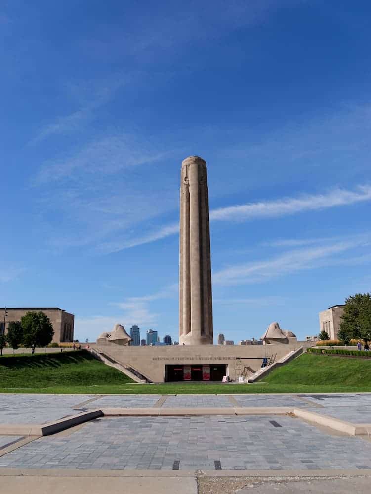 Kansas City's famous Liberty memorial Tower