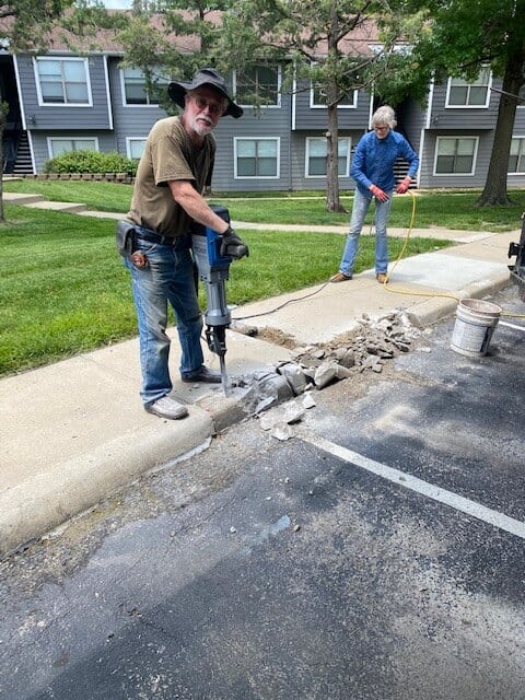 Sidewalk Repair Concrete Breakdown